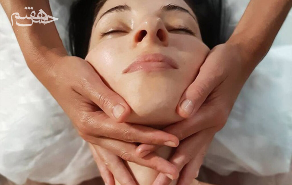 تکنیک ماساژ ویژه فک پایین