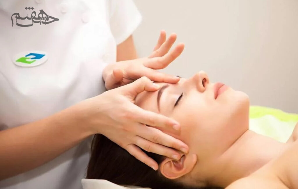 تکنیکهای ماساژ ویژه پیشانی